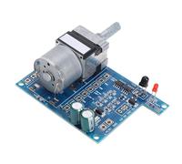 Sxhlseller Module de Préamplificateur Double Canal avec Télécommande, Carte de Préampli de Réglage du Volume du Micro-Ordinateur PCB pour Système Audio, Traitement Audio DIY