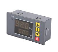 Sxhlseller Module de Relais temporisé Protection de Connexion Inversée Commutateur de Relais temporisé Facile à Utiliser pour la Domotique, Matériau ABS Durable pour Module de (AC110V-220V)