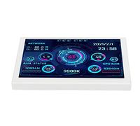 Sxhlseller Moniteur de Température D'ordinateur 5 Pouces, PC CPU GPU RAM Data Monitor Support DIY Theme pour Windows, AIDA64 PC Sensor Panel Display for Host, USB Mini Screen for PC Computer