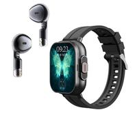 Sxhlseller Montre Intelligente avec écouteurs, Montre de Fitness 2,01 Pouces avec Batterie 250 MAh, Suivi Automatique du Sommeil, Montre Intelligente de Sport pour Hommes et Femmes