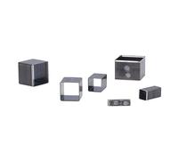 Sxhlseller Moule de Découpe de Cuir Carrés en Acier allié, Matrice de Découpe Fine et Pointue pour le Cuir et le Plastique, Matrice de Poinçonnage Spéciale de Ceinture Manuelle de Bricolage 12