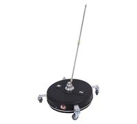 Sxhlseller Nettoyant de 20 Pouces 4000 PSI |Fixation de Laveuse électrique en Acier Inoxydable avec 4 Roues et 2 Rallonges pour Trottoir de Patio d'allée