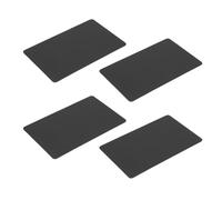 Sxhlseller NTAG216 Cartes NFC 10 Pièces PVC Noir 868 Octets de Mémoire, Support Imprimable pour les Smartphones TagMo et pour le Partage WiFi et les Liens vers les Réseaux Sociaux