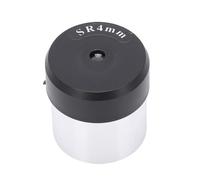 Sxhlseller Oculaire SR4 Mm 1,25 Pouces pour Télescope Astronomique, Structure Ramsden en Verre Optique en Alliage d'aluminium avec Filetage de Filtre M28,6 X 0,6 Mm et Boîte de Rangement