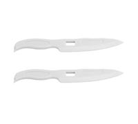 Sxhlseller Outil ABS de Protection Multifonctionnel pour Plier le Papier, pour un Pliage Précis, un Marquage, un Ensemble de 2 Dossiers en Os pour L'artisanat du Papier et du Cuir