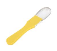 Sxhlseller Outil de Désherbage à Boucle Manuelle, Désherbeur de Jardin Portable Manuel en Fer pour Désherbage, Desserrage de Plantation - Poignée Rouge Résistante aux UV, Outil d'extraction Facile
