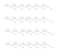 Sxhlseller Outil d'ouverture de Couvercle de Boîte de Peinture, 24 Pièces Ouvre-bocal Manuel Polyvalent en Acier M10 pour Seaux de Peinture en Latex et Canettes de Bière, Petit Appareil Portatif