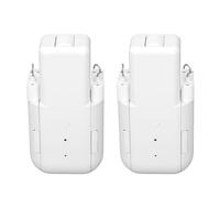Sxhlseller Ouverteur Automatique des Rideaux 2pcs, Bluetooth WiFi Remote Control Smart Curtain Opender avec Application et Minuterie, Vocal Control Contrôle Robot de Rideau pour Rail, U