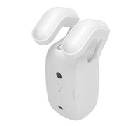 Sxhlseller Ouvre-rideau à Double Porte avec Télécommande - Design Silencieux, Ouvre-rideau électronique pour Tringles Romaines - Facile à Utiliser pour les âges. ABS, Matériau PC, Blanc