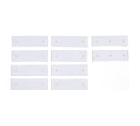 Sxhlseller Patins Coulissants pour Couchettes de Bateau à Glissement Rapide |Slicks de Couchette de Remorque pour Le Chargement et Le Déchargement 1 500 à 4 000 LB ABS Solide pour Couchette de 2 Po,