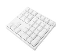Sxhlseller Pavé Numérique Mécanique, Clavier Filaire USB 34 Touches avec Rétroéclairage Rvb pour Ordinateur Portable, Clavier Numérique Rechargeable Ergonomique (White)