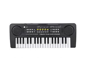 Sxhlseller Piano électrique Simulation Instrument de Musique Jouet Enregistrement de Percussion pour Enfants Développement du Cerveau BF-420 Mini 37 Touches USB, Intérieur/Extérieur (BF-420)