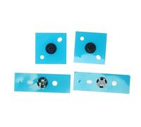 Sxhlseller Pieds Inférieurs pour Ordinateur Portable, Coussinets Antidérapants pour Ordinateur Portable à Pois Ronds de Remplacement pour MicrosoftSurface 3e 4e 5e Génération, Taille (Noir)