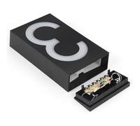 Sxhlseller Plaque D'adresse Solaire Numéro 1 Illuminée pour Mur Extérieur | Marqueur numérique alimenté par le soleil, capteur automatique du crépuscule à l\'aube, boîtier protégé contre les