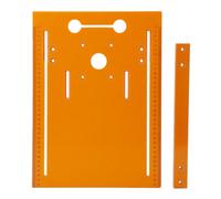 Sxhlseller Plaque de Presse de Scie Circulaire Stable de Panneau de Base de Machine de Découpe de Haute Précision pour Coupe-bordures Portable 11,02 X 14,96 Pouces