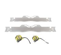 Sxhlseller Plaque d'outils d'orientation Rad, Plaques 'Orteil Pratiques Outil 'alignement de Roue 'alignement sans Effort en Acier Inoxydable pour Les Voitures Limousines VUS
