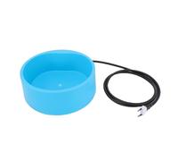 Sxhlseller Plat d'eau Chauffant pour Animaux de Compagnie de 2,5 L 30 ℃ |Bol pour Chien et Chat à Température Constante, avec Base Antidérapante, Cordon enveloppé d'acier, Antigel pour