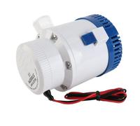 Sxhlseller Pompe de Cale électrique Submersible 3700 GPH 12V |Prévention de la Surchauffe en ABS Résistant aux Chocs, Faible Bruit pour étang de Bateau, Camping-car (24V)