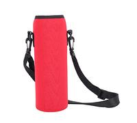 Sxhlseller Porte-Bouteille isolé en Néoprène avec Sangle Réglable | Manchon de bouteille thermique, couvercle Anti-brûlure pour bouteille d\'eau de 1 L, support de sport de plein air, sangle