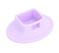 Sxhlseller Porte-Caméra en Silicone, Forte Friction Grande Zone Inférieure Facile à Retirer la Base de Support de la Caméra Large compatibilité pour 1/4 Poignée Métallique (Violet)
