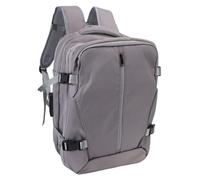 Sxhlseller Portez Le Sac à Dos, 36 à 55L Ruban à Bagages à Dos à Vide Extensible avec Un Compartiment pour Ordinateur Portable de 17,3 Pouces pour Les Affaires (Grey)