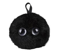 Sxhlseller Poupée en Peluche Robot Intelligent AI avec Interaction Vocale en Temps Réel, Compagnon émotionnel, 66 Langues, Clonage Vocal et Contrôle Parental par Application (Noir (Lundi))