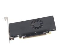 Sxhlseller pour Carte Graphique GeForce 4 Go, Carte Graphique de Jeu GDDR5 128 Bits avec Interface Multimédia HD DisplayPort, Carte Vidéo D'ordinateur à Profil Bas PCI Express X16