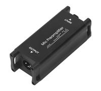 Sxhlseller Préamplificateur de Gain de Microphone Dynamique pour Enregistrement en Direct, Connecteur XLR, Boîtier en Alliage D'aluminium, Performances en Studio