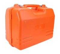 Sxhlseller Prism Total Station Mallette de Transport, Boîte à Instruments d'arpentage Robuste en PP avec Conception à Double Verrouillage et Poignée Ergonomique pour Un Stockage sécurisé des Outils