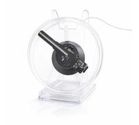 Sxhlseller Projecteur de Ventilateur D'hologramme 3D, Projecteur D'hologramme 3D 1080p avec Télécommande, Projecteur D'affichage Holographique Portable avec Housse de Protection pour Les