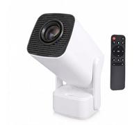 Sxhlseller Projecteur Intelligent avec WiFi 6 Bluetooth 5.4, Projecteur Portable 4K 200 ANSI 720P, Correction Automatique du Trapèze, Projection à 210°, Mini Cinéma Maison Portable pour Films (Prise