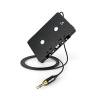 Sxhlseller Récepteur de Cassette Audio sans Fil Bluetooth pour Voiture, Adaptateur de Cassette Audio pour Voiture et Adaptateur de Prise Auxiliaire de Type C vers 3,5 Mm (Noir)
