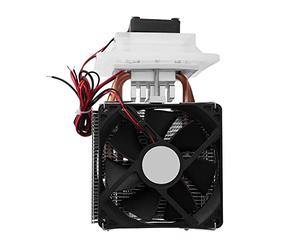 Sxhlseller Refroidisseur d'air Thermoélectrique Peltier à Semi-conducteur 12 V, Module de Refroidissement Peltier 72 W pour la Déshumidification de Refroidissement de Petits Espaces, Système de à
