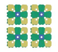 Sxhlseller Règle Carrée pour Planteur de Graines de Jardin 4 Pièces, Semis carré et Semoir en Rangée, Outil de Plantation D'espaceurs de Graines pour Débutants, Jardiniers Expérimentés,