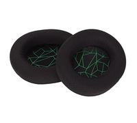 Sxhlseller Remplacement des Plate-Forme d'oreille pour Arctis 3 5 7 Pro, Coussins d'oreille en Mousse à Mémoire en Cuir Protéique Compatible avec ATH M50X, Cloud 2, Black Shark V2 (Écran à Filet
