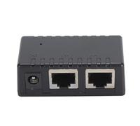 Sxhlseller Répartiteur POE Gigabit 1000 Mbps, Extension POE Gigabit 1 Entrée 2 Sorties, Adaptateur d'alimentation POE vers DC 5 V à 48 V pour Caméras IP, Téléphone IP, AP sans Fil