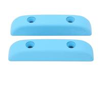 Sxhlseller Repose-doigt de Guitare en Métal, Anti-fatigue, Robuste et Durable pour les Groupes D'artistes, Repose-pouce de Basse pour Guitares électriques, 2 Pièces (BLUE)
