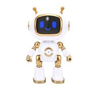 Sxhlseller Robot IA Interactif Compagnon de Dialogue Vocal en 37 Langues | Assistant Pédagogique, Boîtier ABS, Utilisation Bureautique, Commande Vocale, Batterie au Lithium, 500 MAh, Prise en Charge