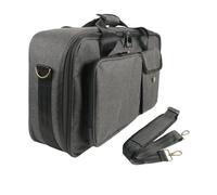 Sxhlseller Sac de Pédale D'effets étanche Professionnel avec Absorption des Chocs Supérieure pour Musiciens, étui de Pédale D'effets de Guitare Compact pour Les Voyages en Concert - Gris (L)