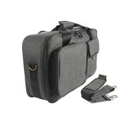 Sxhlseller Sac de Pédale D'effets étanche Professionnel avec Absorption des Chocs Supérieure pour Musiciens, étui de Pédale D'effets de Guitare Compact pour Les Voyages en Concert - Gris (Moyen :