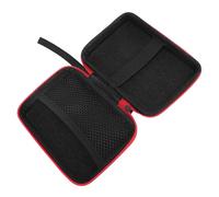 Sxhlseller Sac de Rangement pour Console de Jeu Portable pour Miyoo Mini Plus, étui de Transport étanche en EVA avec Doublure Douce et Poches en Filet pour Accessoires de Jeu Portables