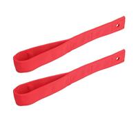Sxhlseller Sangle de Traction pour Poignée de Porte UTV, Lot de 2 Pièces de Rechange en Tissu Oxford pour Maverick X3 et X3, Installation et Accès Faciles, Rouge (rouge)