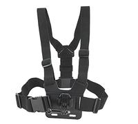 Sxhlseller Sangle Pectorale Mains Libres pour Caméra d'action |Support de Corps élastique avec Conception Ergonomique Antidérapante pour la Prise de Vue en Extérieur