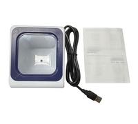 Sxhlseller Scanner de Codes-Barres QR 1D/2D Haute Précision pour Codes D'assurance Maladie, Compensation de Lumière LED pour Restaurants, Supermarchés - 4,92 Pieds