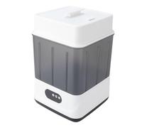 Sxhlseller Sèche-biberon électrique à Vapeur 2 en 1, Machine Double Couche, Peut Contenir 6 à 12 Biberons avec Circulation d'air Chaud et Nettoyage à Haute Température pour Articles pour