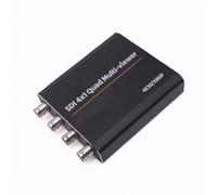 Sxhlseller Séparateur D'écran SDI Quad pour la Production de Streaming en | 10 Modes D'affichage, Sortie 4K 30 Hz 1080P et 720P, Visualisation Simultanée à Quatre Sources, Commutation Plein écran à
