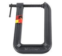 Sxhlseller Serre-joint en G Robuste pour Travail du Bois, Ouverture de | Dispositif de serrage de menuiserie en acier forgé, traité thermiquement, fixation facile, profondeur 185 mm, pour projets