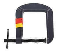 Sxhlseller Serre-joint en G Robuste pour Travail du Bois, Ouverture de | Dispositif de serrage de menuiserie en acier forgé, traité thermiquement, fixation facile, profondeur 185 mm, pour projets