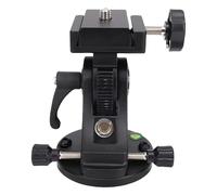 Sxhlseller Siège de Réglage de Latitude pour SkyWatcher, Latitude Base Equatorial 0 à 90 ° Réglable avec Interface 3/8 Pouces, Support de Télescope en Alliage en Aluminium pour (Black)