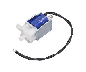 Sxhlseller Soupape d'échappement électromagnétique, 2 Positions 3 Voies, Micro électrovanne d'air Normalement Ouverte DC6V 100mA 0,6W 60 Ohm, Buse de 3 Mm, Contrôle du Débit 'air 40Kpa (DC6V)